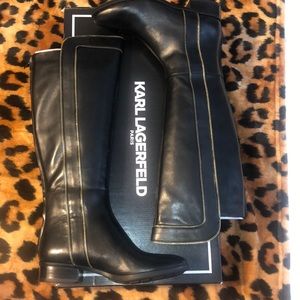 karl lagerfeld paris skylar tall boot